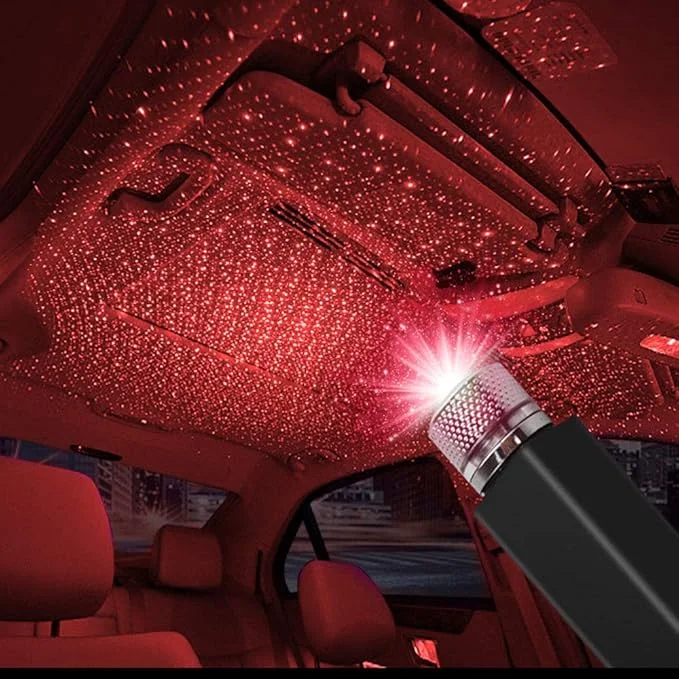 Universal USB Star Lights for Car Adjustable Ceiling Star Lights Lamp Projector for Home Club