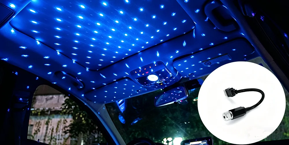 starry night light for car