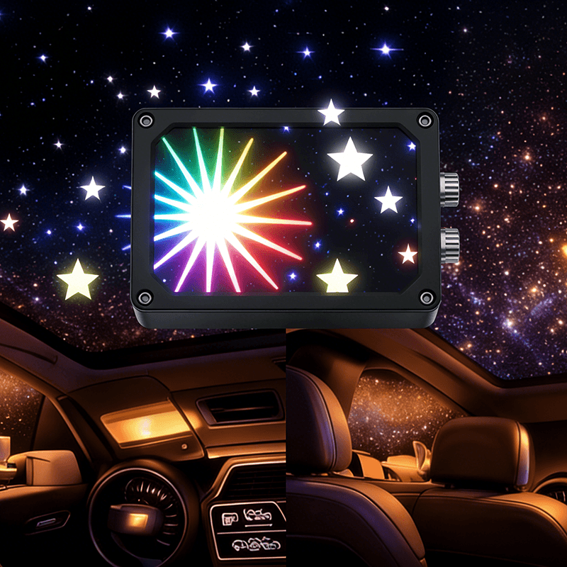 RGB Twinkle effect starlight headliner kit