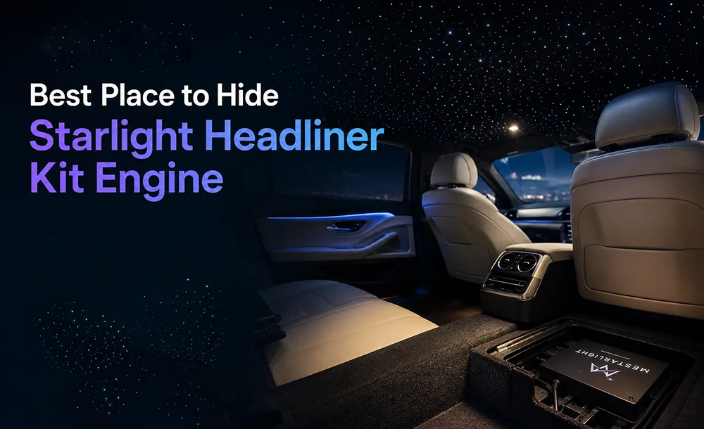 Best Place to Hide Starlight headliner kit Engine